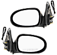 Driver and Passenger Side Mirror, Power Adjust, Heated, Non-Folding, Paintable, No Signal Light, No Memory, No Puddle Light, No Auto-Dim, No Blind Spot Feature