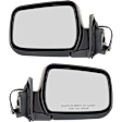 Driver and Passenger Side Mirrors, Power Adjust, Manual Folding, Non-Heated, Paintable, No Signal Light, No Memory, No Puddle Light, No Auto-Dimming, No Blind Spot Feature