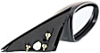 Driver and Passenger Side Mirrors, Power, Non-Folding, Non-Heated, Paintable, No Signal Light, No Memory, No Puddle Light, No Auto-Dimming, No Blind Spot Feature