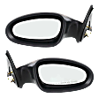 Driver and Passenger Side Mirrors, Power, Non-Folding, Heated, Paintable, No Signal Light, No Memory, No Puddle Light, No Auto-Dimming, No Blind Spot Feature