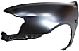 Front, Driver and Passenger Side Fenders, With turn signal light hole