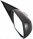 2008 Nissan Altima S - Driver and Passenger Side Mirror, Power Adjust, Non-Heated, Paintable, Non-Folding, No Signal Light, No Blind Spot Feature, No Memory, No Puddle Light, No Auto-Dimming, Sedan