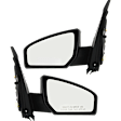 Driver and Passenger Side Mirrors, Power, Non-Folding, Non-Heated, Paintable, No Signal Light, No Memory, No Puddle Light, No Auto-Dimming, No Blind Spot Feature