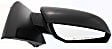 Driver and Passenger Side Mirrors, Power, Non-Folding, Non-Heated, Paintable, No Signal Light, No Memory, No Puddle Light, No Auto-Dimming, No Blind Spot Feature