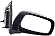 Driver and Passenger Side Mirrors, Manual Adjust, Manual Folding, Non-Heated, Textured Black, No Signal Light, No Memory, No Puddle Light, No Auto-Dimming