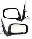 Crew Cab Pickup Driver and Passenger Side Mirror, Power Adjust, Heated, Manual Folding, Paintable, No Signal Light, No Memory, No Puddle Light, No Auto-Dimming, No Blind Spot Feature