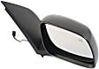 Crew Cab Pickup Driver and Passenger Side Mirror, Power Adjust, Heated, Manual Folding, Paintable, No Signal Light, No Memory, No Puddle Light, No Auto-Dimming, No Blind Spot Feature