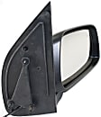 Crew Cab Pickup Driver and Passenger Side Mirror, Power Adjust, Heated, Manual Folding, Paintable, No Signal Light, No Memory, No Puddle Light, No Auto-Dimming, No Blind Spot Feature