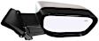 2005-2015 Nissan Armada - Driver and Passenger Side Mirror, Power Adjust, Heated, Manual Folding, Chrome, No Signal Light, No Memory, No Puddle Light, No Auto-Dimming, No Blind Spot Feature