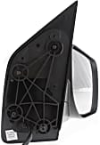 Driver and Passenger Side Mirror, Power Adjust, Heated, Manual Folding, Textured Black, No Signal Light, No Memory, No Puddle Light, No Auto-Dimming, No Blind Spot Feature