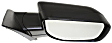 2004-2015 Nissan Titan - Driver and Passenger Side Mirror, Manual Adjust, Non-Heated, Manual Folding, Textured Black, No Signal Light, Without Memory Recall, No Puddle Light, No Auto-Dimming, No Blind Spot Feature