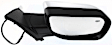 2004-2006 Nissan Titan - Driver and Passenger Side Mirror, Power Adjust, Heated, Manual Folding, Chrome, No Signal Light, With Memory, With Puddle Light, No Auto-Dimming, No Blind Spot Feature