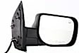 2004-2006 Nissan Titan - Driver and Passenger Side Mirror, Power Adjust, Heated, Manual Folding, Chrome, No Signal Light, With Memory, With Puddle Light, No Auto-Dimming, No Blind Spot Feature
