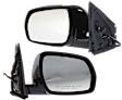 Driver and Passenger Side Mirrors, Power Adjust, Manual Folding, Non-Heated, Paintable, No Signal Light, No Memory, No Puddle Light, No Auto-Dimming, No Blind Spot Feature