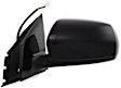 Driver and Passenger Side Non-Towing Mirrors, Power Adjust, Manual Folding, Heated, Paintable, No Signal Light, With memory, No Puddle Light, No Auto-Dimming, No Blind Spot Feature
