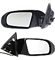 Driver and Passenger Side Mirror, Power Adjust, Non-Heated, Manual Folding, Paintable, No Signal Light, No Memory, No Puddle Light, No Auto-Dimming, No Blind Spot Feature