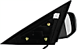 Driver and Passenger Side Mirror, Power Adjust, Non-Heated, Manual Folding, Paintable, No Signal Light, No Memory, No Puddle Light, No Auto-Dimming, No Blind Spot Feature