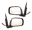 Driver and Passenger Side Mirrors, Power, Manual Folding, Non-Heated, Chrome, No Signal Light, No Memory, No Puddle Light, No Auto-Dimming, No Blind Spot Feature