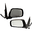 2011 Nissan Xterra - Driver and Passenger Side Mirror, Power Adjust, Non-Heated, Paintable, Manual Folding, No Signal Light, No Blind Spot Feature, Without Memory Recall, No Puddle Light, No Auto-Dimming