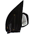 2011 Nissan Xterra - Driver and Passenger Side Mirror, Power Adjust, Non-Heated, Paintable, Manual Folding, No Signal Light, No Blind Spot Feature, Without Memory Recall, No Puddle Light, No Auto-Dimming