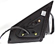 Driver and Passenger Side Mirror, Power Adjust, Heated, Manual Folding, Textured Black, No Signal Light, No Memory, No Puddle Light, No Auto-Dimming, No Blind Spot Feature