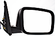 Driver and Passenger Side Mirror, Power Adjust, Heated, Manual Folding, Textured Black, No Signal Light, No Memory, No Puddle Light, No Auto-Dimming, No Blind Spot Feature