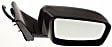 Driver and Passenger Side Mirror, Power Adjust, Heated, Manual Folding, Textured Black, No Signal Light, No Memory, No Puddle Light, No Auto-Dimming, No Blind Spot Feature