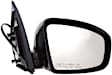 Driver and Passenger Side Mirrors, Power, Manual Folding, Heated, Paintable, No Signal Light, With memory, No Puddle Light, No Auto-Dimming, No Blind Spot Feature