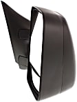 2008-2015 Nissan Titan - Driver and Passenger Side Towing Mirror, Power Adjust, Heated, Manual Folding, Textured Black, No Signal Light, With Memory, No Puddle Light, No Auto-Dimming, With Blind Spot Glass