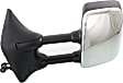 2005 Nissan Titan - Driver and Passenger Side Towing Mirror, For Models With  Package, Power Adjust, Heated, Chrome, Manual Folding, No Signal Light, With Blind Spot Glass, With Memory, No Puddle Light, No Auto-Dimming