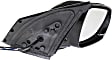 Driver and Passenger Side Mirror, Power Adjust, Non-Heated, Manual Folding, Paintable, No Signal Light, With Memory, No Puddle Light, No Auto-Dim, No Blind Spot Feature