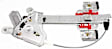 Rear, Driver and Passenger Side Power Window Regulator, With Motor