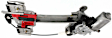 Rear, Driver and Passenger Side Power Window Regulator, With Motor