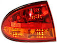 Driver and Passenger Side Halogen Tail Light, Without bulb(s), OE Replacement