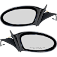 Driver and Passenger Side Mirrors, Power, Non-Folding, Non-Heated, Paintable, No Signal Light, No Memory, No Puddle Light, No Auto-Dimming, No Blind Spot Feature
