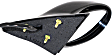 Driver and Passenger Side Mirrors, Power, Non-Folding, Non-Heated, Paintable, No Signal Light, No Memory, No Puddle Light, No Auto-Dimming, No Blind Spot Feature