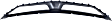 2004 Pontiac Grand Prix - Front, Upper and Lower Primed Bumper Cover, For Models Without Special Edition Package