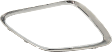 Driver and Passenger Side Grille Trim, Chrome, Fits on Main (Upper) Grille