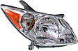 2005-2008 Pontiac Vibe - Driver and Passenger Side Halogen Headlight, With bulb(s), OE Replacement