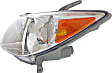 2005-2008 Pontiac Vibe - Driver and Passenger Side Halogen Headlight, With bulb(s), OE Replacement