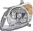 2005-2008 Pontiac Vibe - Driver and Passenger Side Halogen Headlight, With bulb(s), OE Replacement