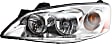 2006 Pontiac G6 - Driver and Passenger Side Halogen Headlight, With bulb(s), OE Replacement