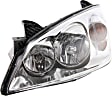 2006 Pontiac G6 - Driver and Passenger Side Halogen Headlight, With bulb(s), OE Replacement
