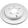 SET-P15AR8191EVC-2 Rear Brake Disc, Geomet Coated, Plain Surface, Vented, 5 Lugs, 3.5L, 6Cyl, Evolution Geomet Coated High Carbon