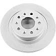 2020 Chevrolet Malibu - Rear Brake Disc, Geomet Coated, Plain Surface, Solid, 5 Lugs, 287.02 mm, 1.5L 4Cyl, Evolution Geomet Coated High Carbon