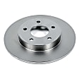 2004 Buick LeSabre - Rear Brake Disc, Plain Surface, Vented, 5 Lugs, 3.8L 6Cyl, Autospecialty By Powerstop