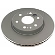 2020 Chevrolet Silverado 1500 - Front Brake Disc, Geomet Coated, Plain Surface, Vented, 6 Lugs, 342.9 mm, 4.3L 6Cyl, Evolution Geomet Coated High Carbon
