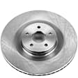 SET-P15AR85180-2 Front Brake Disc, Natural Finish, Plain Surface, Vented, 5 Lugs, 2.3L, 4Cyl, Autospecialty By Powerstop