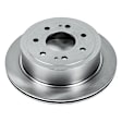 SET-P15AR8599-2 Autospecialty By Powerstop Rear 2-Wheel Set OE Replacement Brake Disc, With 7 Lugs