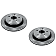2017 Ram 1500 Tradesman 6 Cyl 3.6L - Brake Disc, Plain Surface, Vented, 5 Lugs, 5.7L 8Cyl, Autospecialty By Powerstop